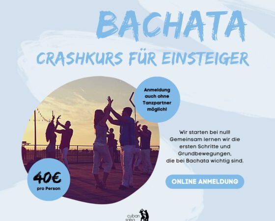 Bachata Einsteiger-Crashkurs | 24.02.24 | 13.00 – 16.00 Uhr