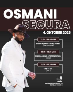 Workshops mit Osmani Segura | 04.10.2025