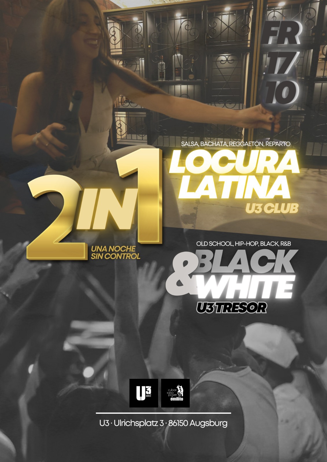 LOCURA LATINA x BLACK & WHITE